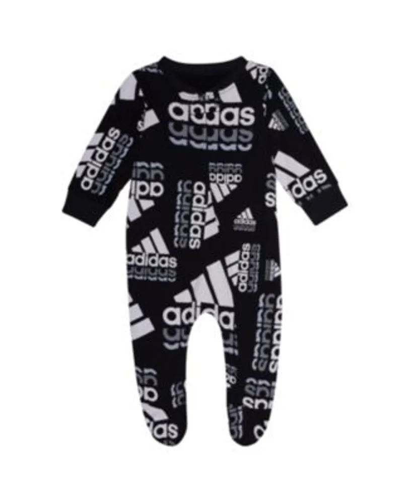 Permanent respons røg Adidas Baby Boys Full Zipper Printed Long Sleeve Footie | Connecticut Post  Mall