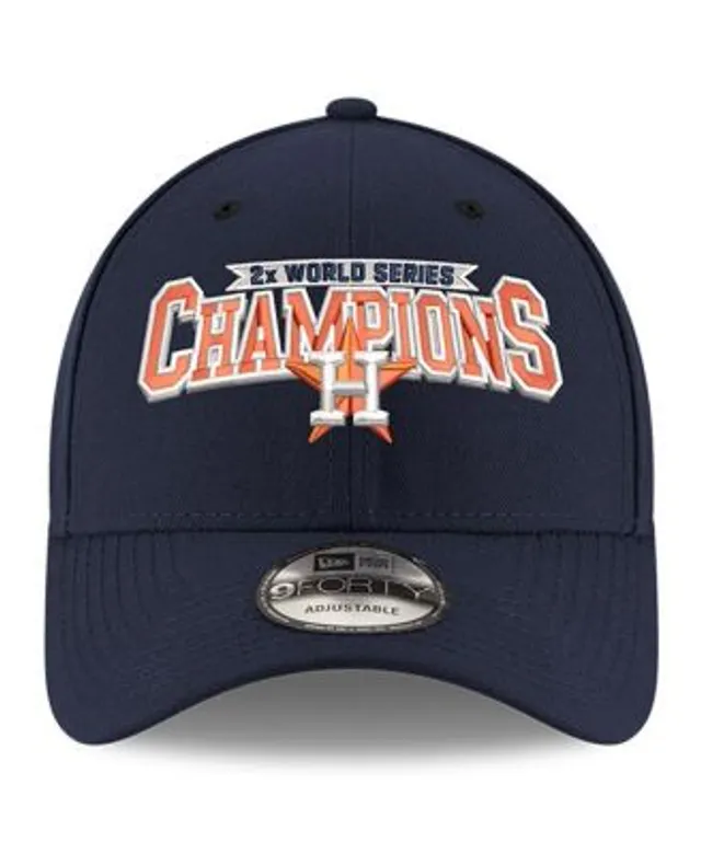 Men's New Era Navy Houston Astros 2022 World Series Champions Statement  9FIFTY Snapback Hat