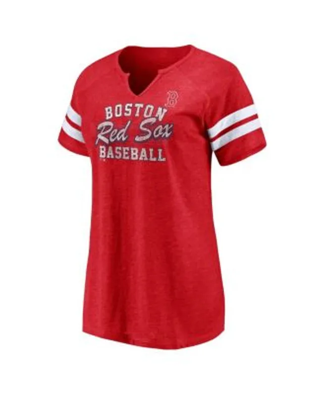 Boston Red Sox Concepts Sport Women's Tri-Blend Long Sleeve T-Shirt -  Heathered Gray