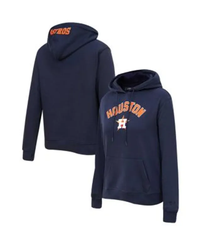 Women's Concepts Sport Navy Houston Astros Marathon Lightweight Lounge Pullover Hoodie Size: Large