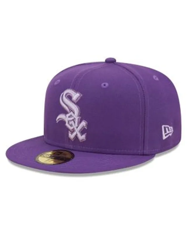 Men's New Era Lavender Los Angeles Dodgers 2023 Spring Color Basic 59FIFTY Fitted Hat