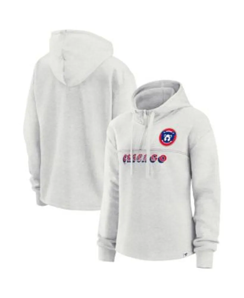 Women's Chicago Cubs Nike Royal In Pocket Gym Vintage Full-Zip Hoodie