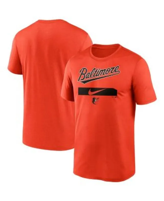 Baltimore Orioles Nike Authentic Collection Early Work Tri-Blend  Performance T-Shirt - Heather Black