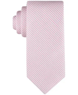 Men's Seersucker Stripe Tie