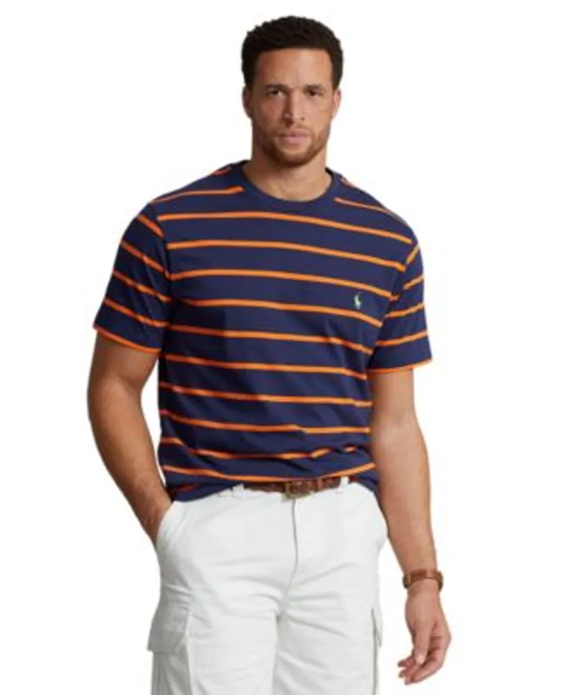 Polo Ralph Lauren Men's Big & Tall Striped Jersey T-Shirt | Connecticut  Post Mall