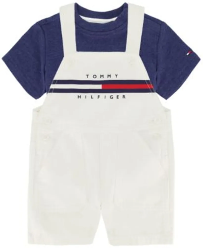 Tilbagekaldelse prøve Vejhus Tommy Hilfiger Baby Boys T Shirt and Signature Shortalls, 2 Piece Set |  Westland Mall