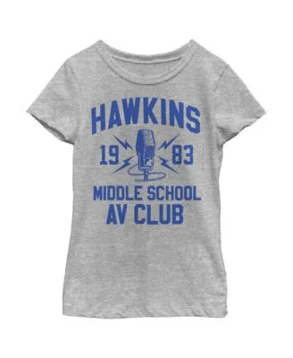 Stranger Things Hawkins Cubs Paw Emblem Crew Sweatshirt