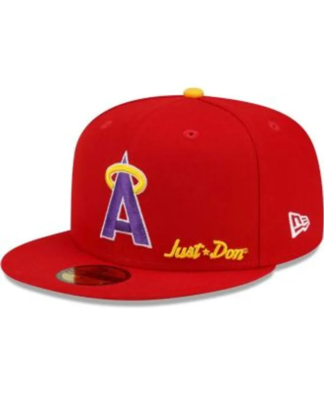 Men's New Era x Just Don Gold Los Angeles Lakers 59FIFTY Fitted Hat