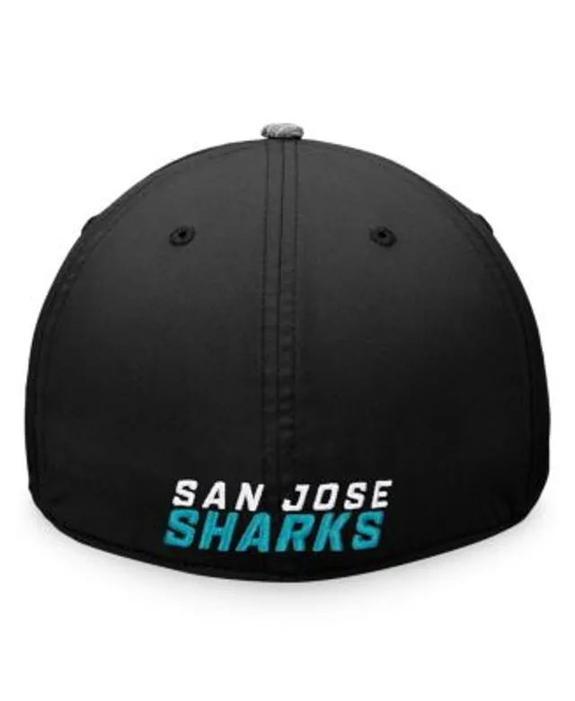 San Jose Sharks Fanatics Branded Details Flex Hat - Black