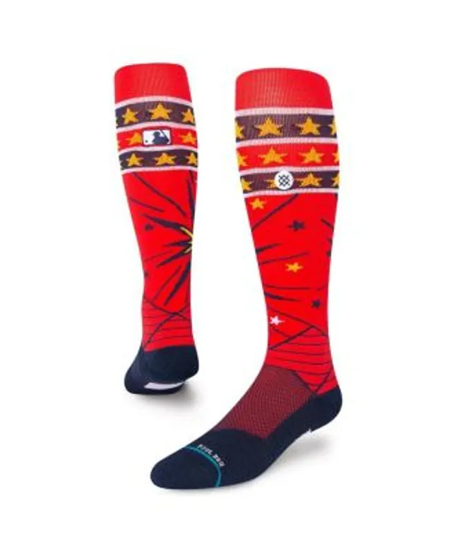 MLB Stance 4th of July Over the Calf Socks - Navy