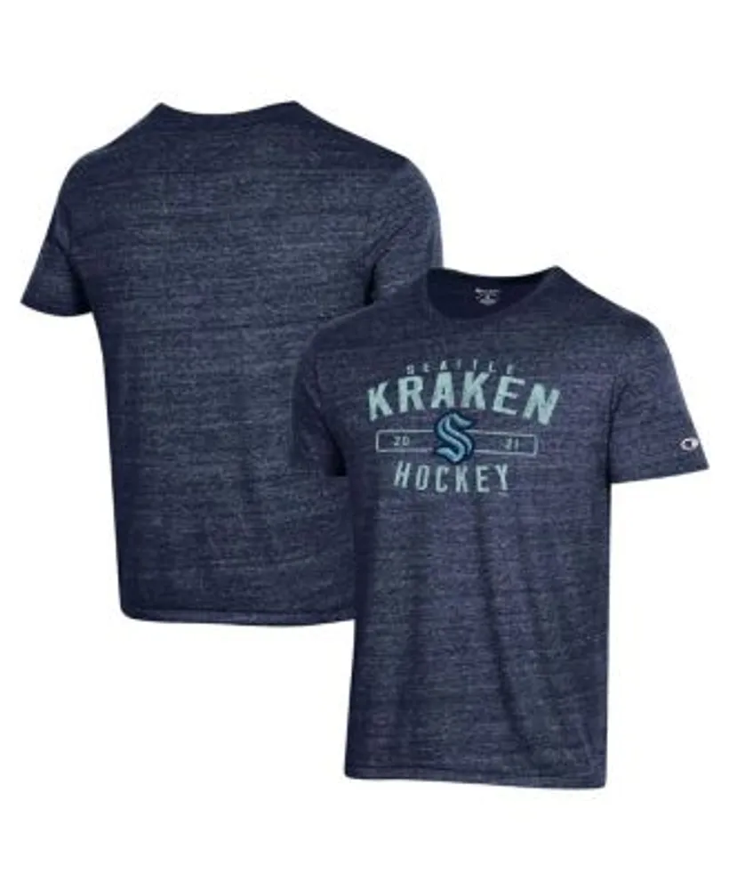 NHL Seattle Kraken Vintage Raglan Grey T-Shirt