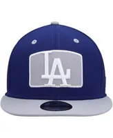 New Era Royal/Gray Los Angeles Dodgers Team Split 9FIFTY Snapback Hat