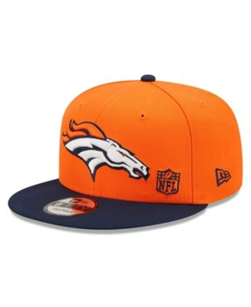 Denver Broncos New Era Youth Main Trucker 9FIFTY Snapback Hat - Orange