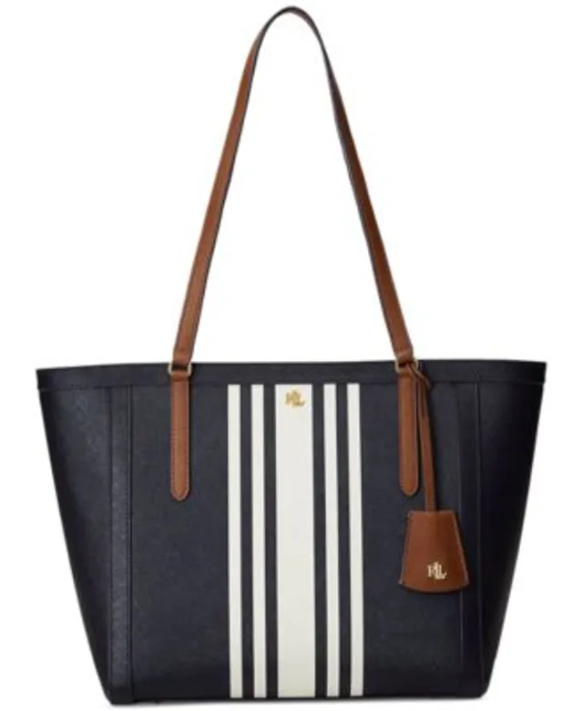 Crosshatch Leather Medium Clare Tote