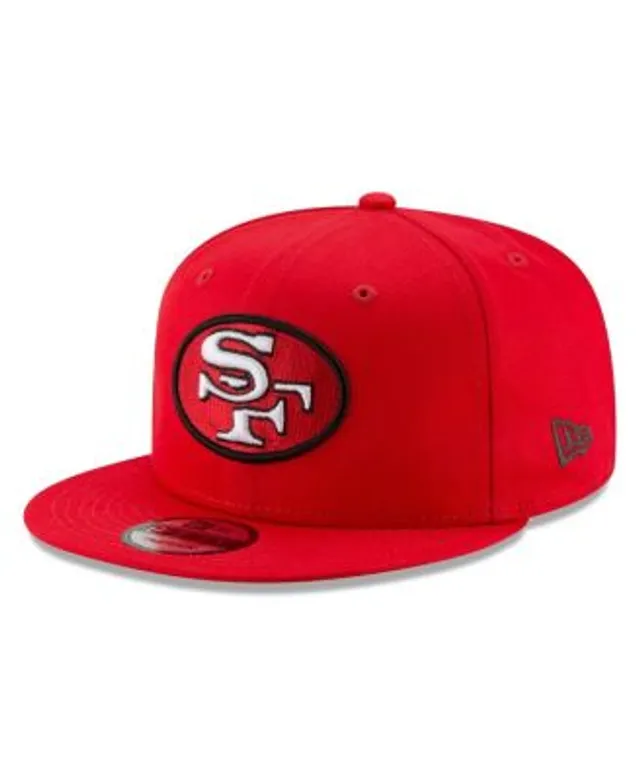 San Francisco 49ers New Era Script Trucker 9FIFTY Snapback Hat - Scarlet