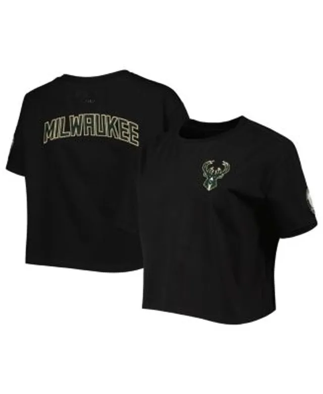 Women's Nike Hunter Green Milwaukee Bucks Essential Boxy T-Shirt
