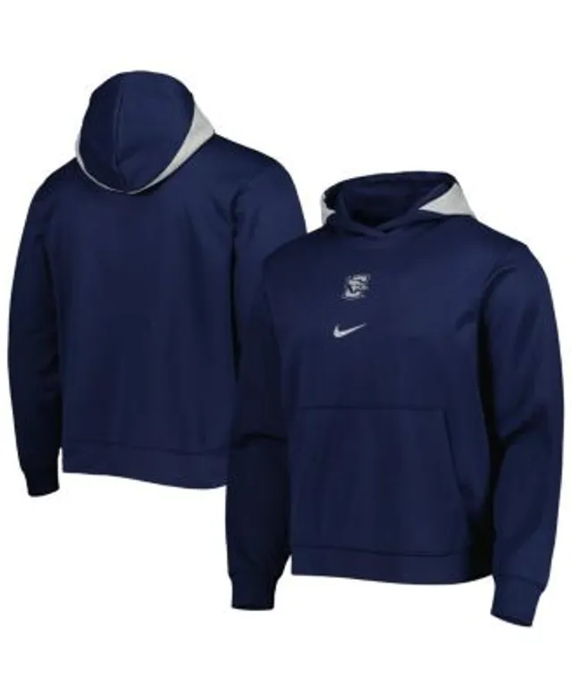 Nike Men's Navy Utah Jazz 2021-2022 Spotlight on Court Performance Practice Pullover Hoodie - Clgnvy