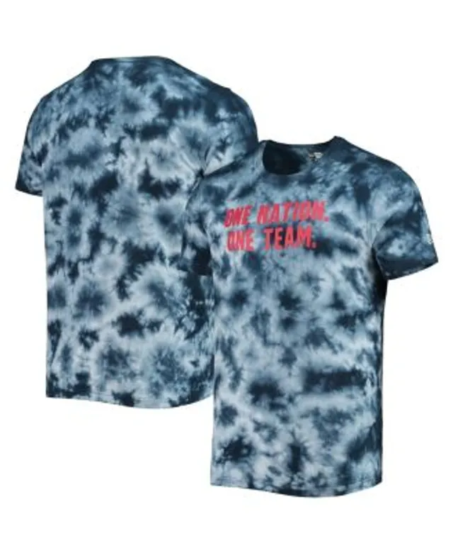 Blue Camo Tie Dye Shirt Blue Tie Dye T Shirt Blue and Black 