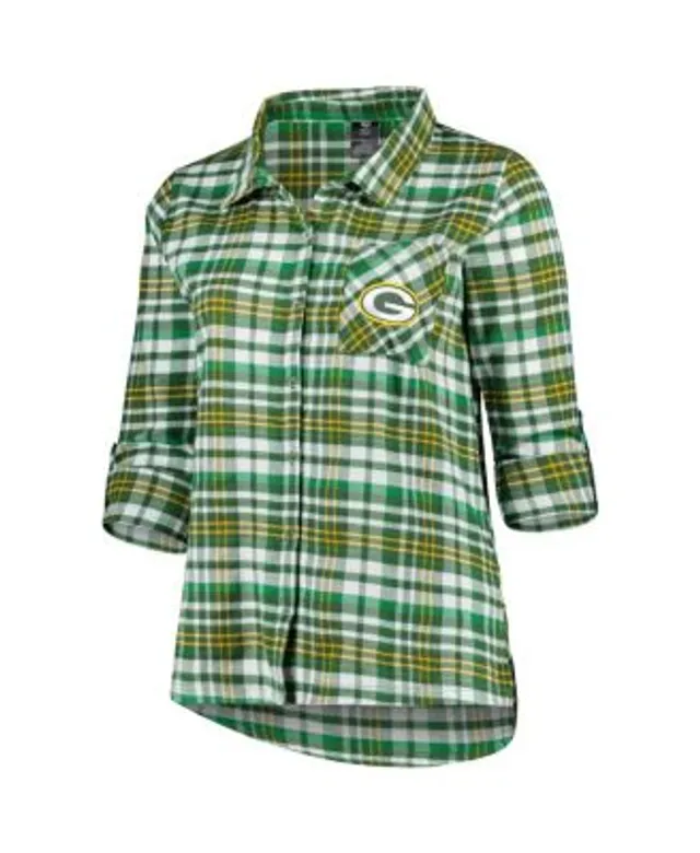 Concepts Sport Men's Green Bay Packers Ultimate Green Flannel