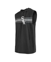 Chicago Cubs Stitches Sleeveless Pullover Hoodie - Royal