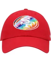 Men's '47 Scarlet San Francisco 49ers Logo MVP Adjustable Hat