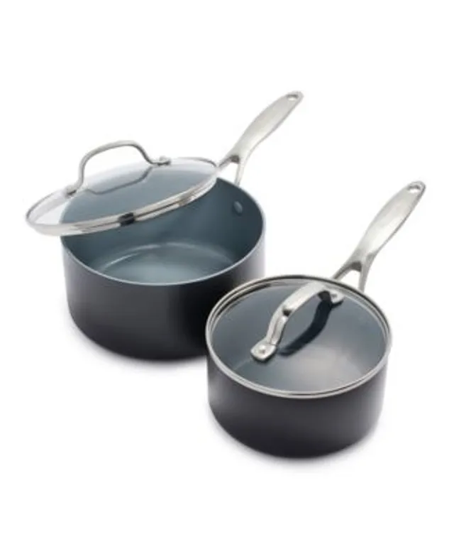 GreenPan Valencia Pro Healthy Ceramic Nonstick 8, 9.5 & 11 Frypan Set -  Macy's