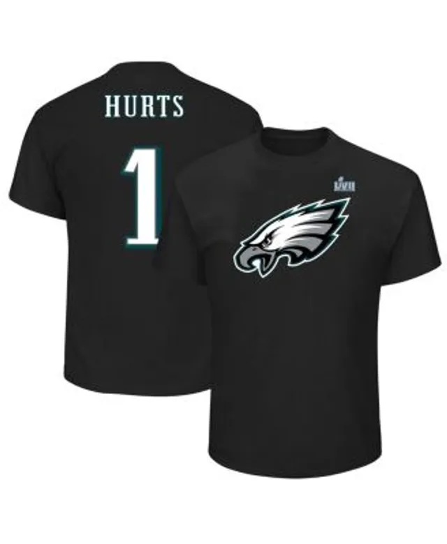 Fanatics Branded Men's A.J. Brown Black Philadelphia Eagles Super Bowl LVII  Big & Tall Name Number T-Shirt