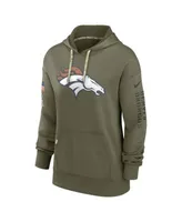 Nike Women's Denver Broncos Salute to Service Hoodie - Macy's