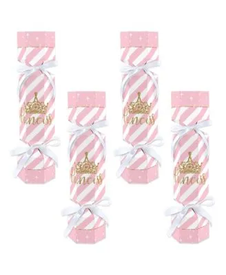 Princess candy bar wrapper pink and gold crown birthday baby