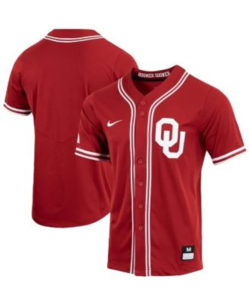 Men's Nike Cream Oklahoma State Cowboys Replica Baseball Jersey