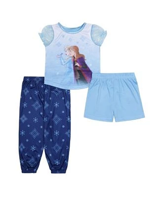 Frozen Girls Shorts, T-shirt and Pajama
