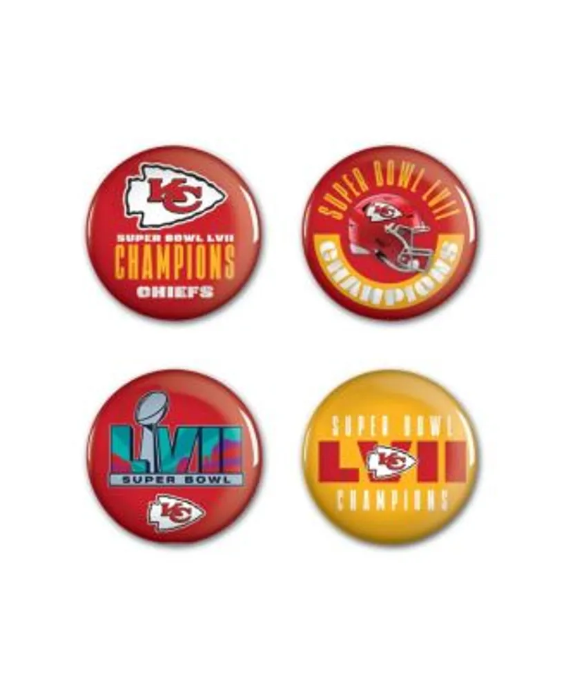 Kansas City Chiefs WinCraft Super Bowl LVII Champions Four-Pack