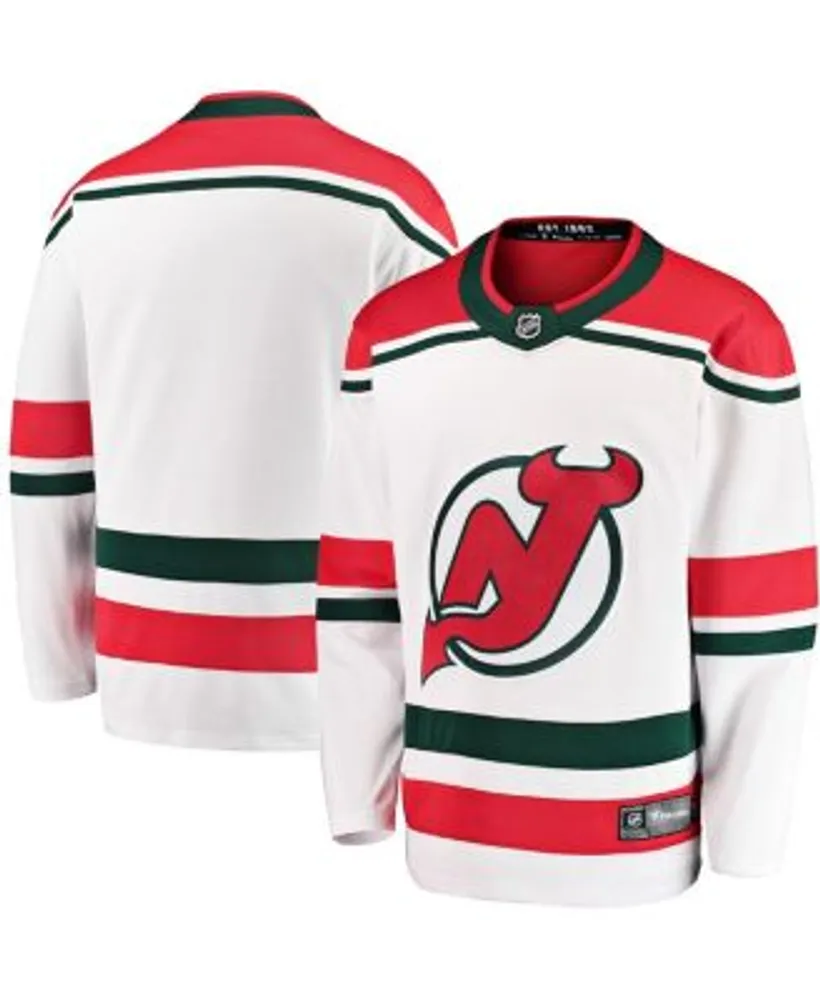 Youth White New Jersey Devils Special Edition 2.0 Premier Blank