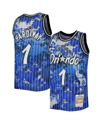 Lids Penny Hardaway Orlando Magic Mitchell & Ness 1994-95 Hardwood Classics  Flames Swingman Jersey - Black