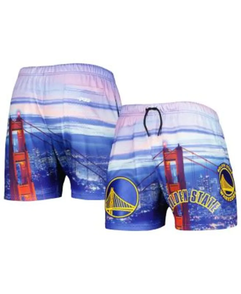 Pro Standard Black Los Angeles Lakers City Scape Mesh Shorts