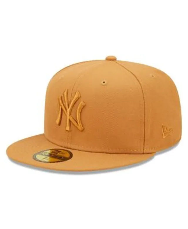 Men's New Era Olive/Brown York Yankees Two-Tone Color Pack 59FIFTY Fitted Hat