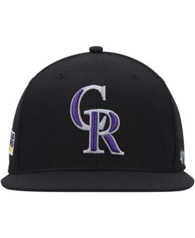 Colorado Rockies New Era 2007 World Series Two-Tone 59FIFTY Fitted Hat -  White/Purple