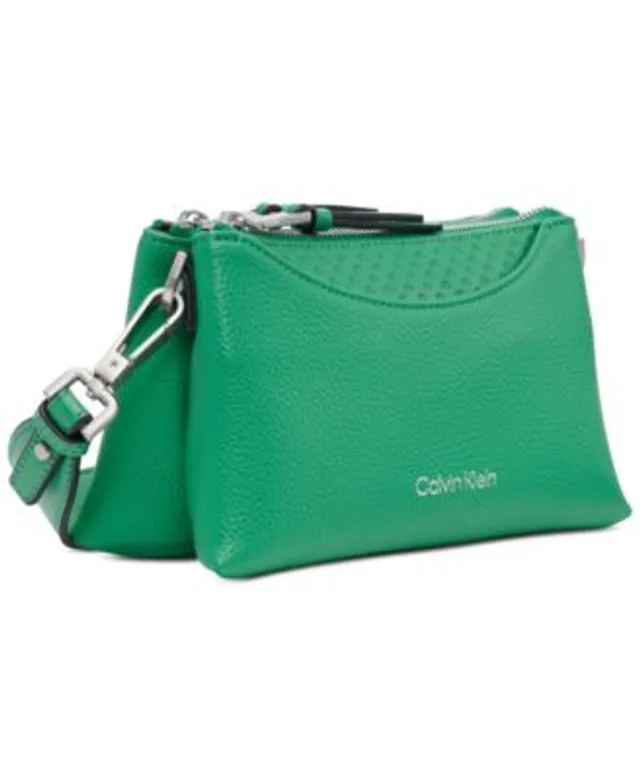 Calvin Klein Willow Signature Colorblocked Small Crossbody - Macy's