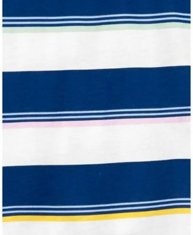 Johnnie-O Youth Boys Navy Milwaukee Brewers Nelly Striped Polo Shirt