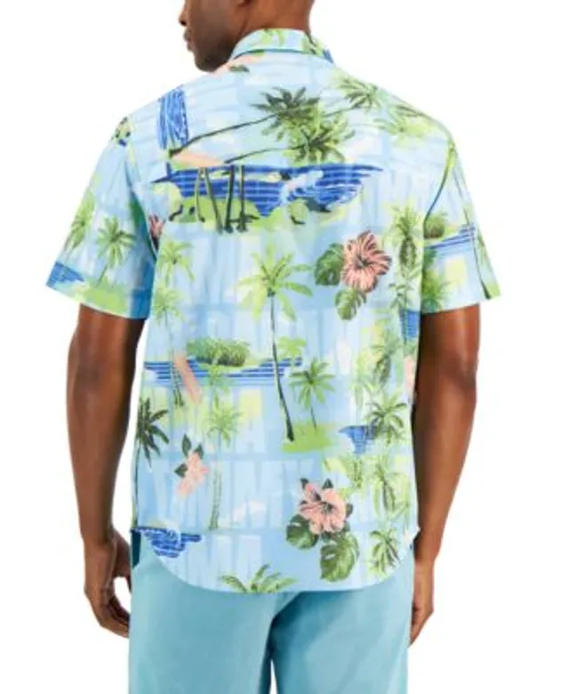 Tommy Bahama Men's Bahama Coast Prism Fronds-Print Shirt