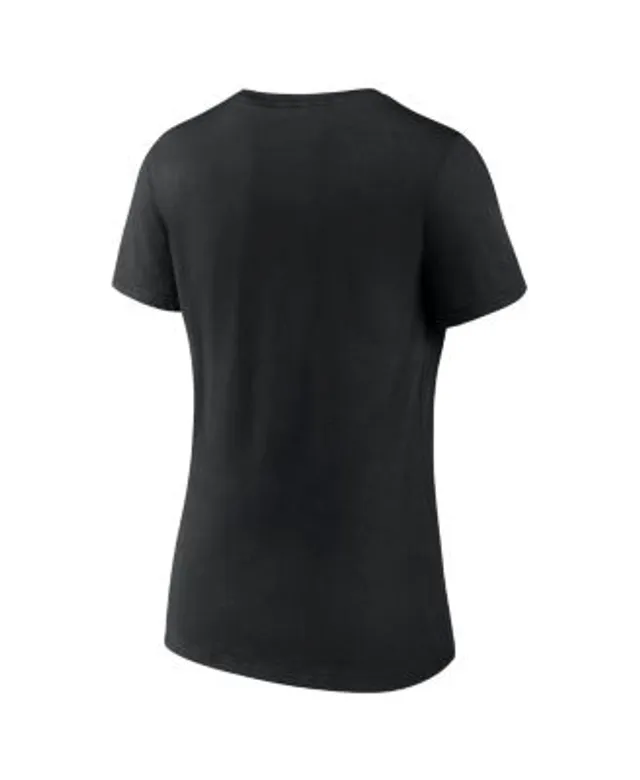 Fanatics Women's Branded Black Miami Marlins One and Only V-Neck T