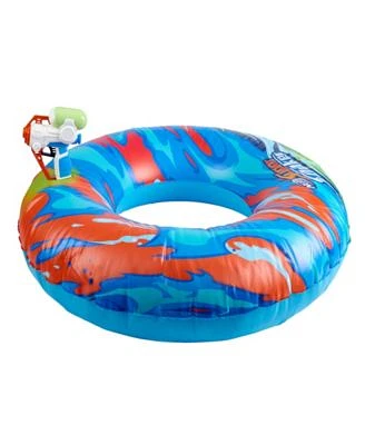 Super Soaker Hydro Battle Cruiser Ride-on by Wowwee Inflatable Pool Float with Built-In Pool-Fed Mega Water Blaster