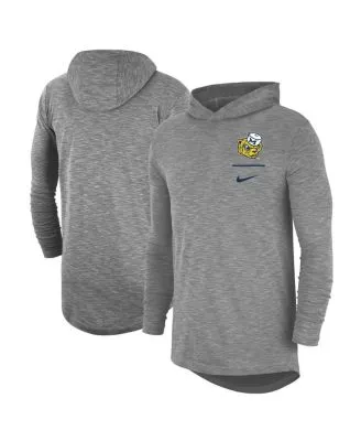 Wyoming Cowboys Youth Performance Hoodie - Heather Grey