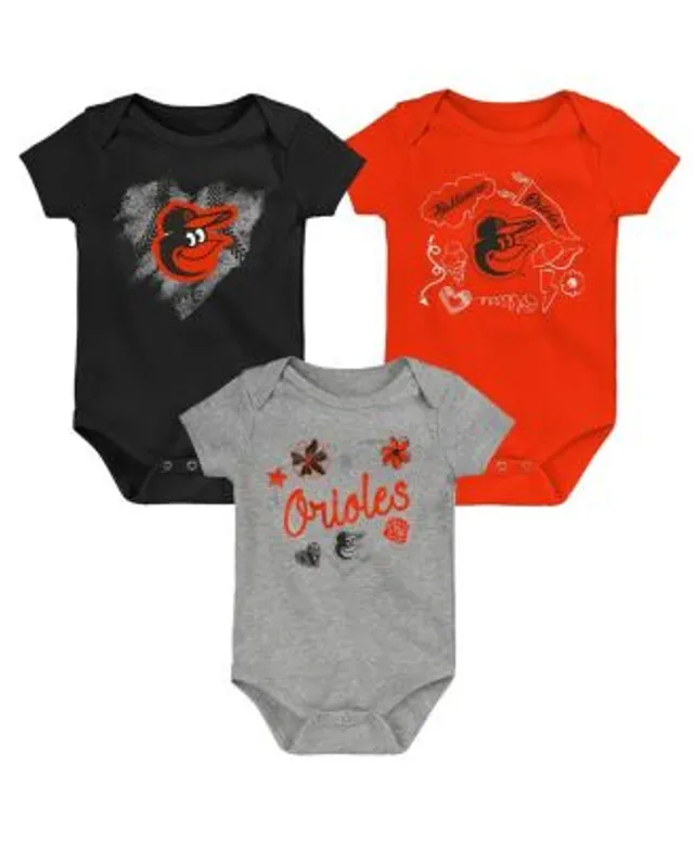 Newborn & Infant Navy Detroit Tigers Little Champ Three-Pack Bodysuit Bib &  Booties Set