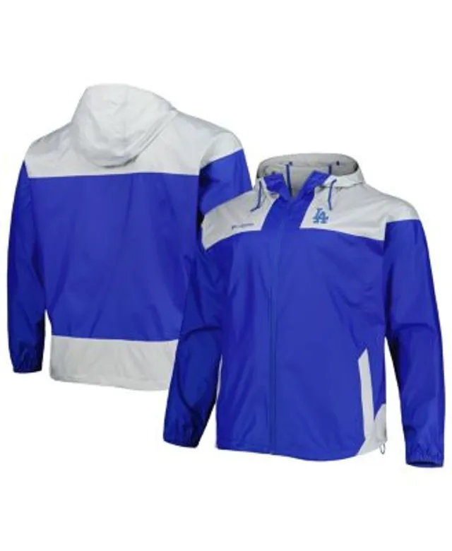 Columbia Royal Chicago Cubs Plus Size Flash Challenger Windbreaker Jacket