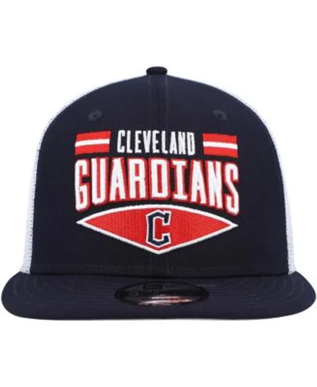 Cleveland Guardians New Era 9FIFTY Snapback Adjustable Hat - Red