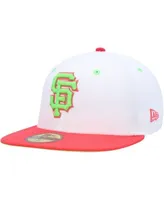 New Era Cardinal San Francisco Giants 50th Anniversary Air Force Blue Undervisor 59FIFTY Fitted Hat