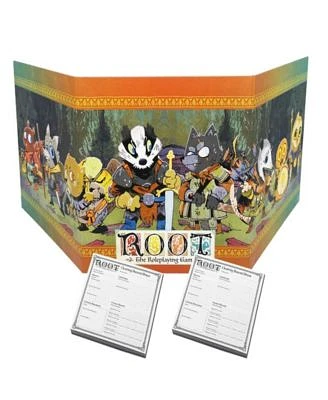 Root The Rpg Gm Accessory Pack a Trifold Gm Screen 2 Notepads, Game Master Supplement For Root The Role Playing Game, Featuring Tools, Table And Game Running information