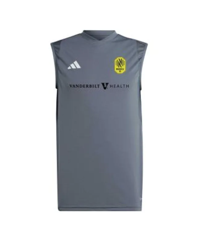 Men's Adidas Gray LAFC 2023 On-Field Sleeveless Training Jersey