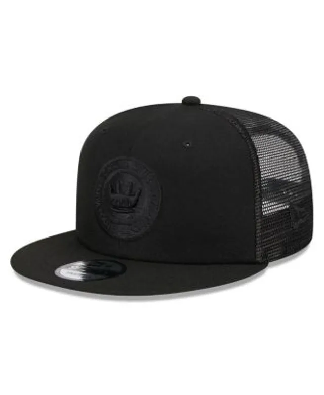 Chicago Bears New Era Quad II 9FIFTY Trucker Snapback Hat - Black